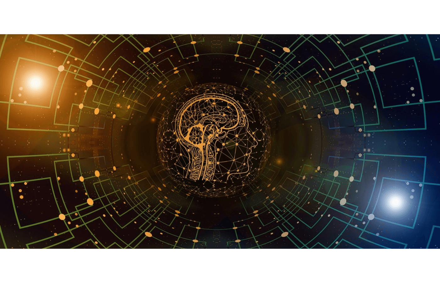 Ilustración de un cerebro artificial conectado a un libro de leyes Ilustración de un cerebro artificial conectado a un libro de leyes